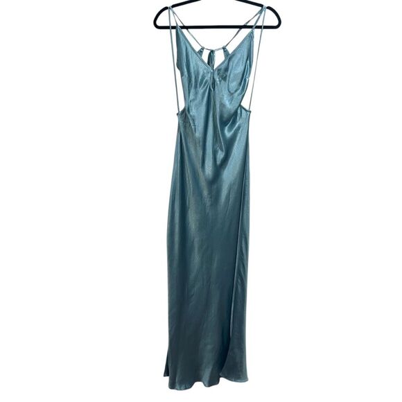 NEW NWT Bec + Bridge Cedar City Maxi Dress In Sea Spray - Picture 3 of 10
